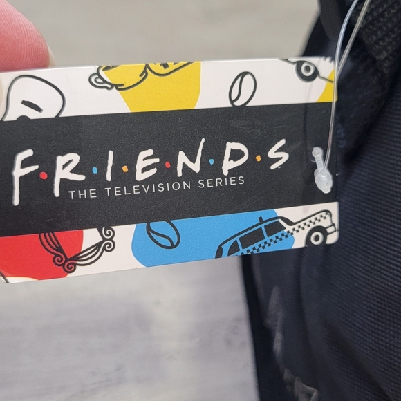 Friends Central Perk Insulated Lunch Bag Black Official TV Show Merch Lunch Box - Picture 9 of 16